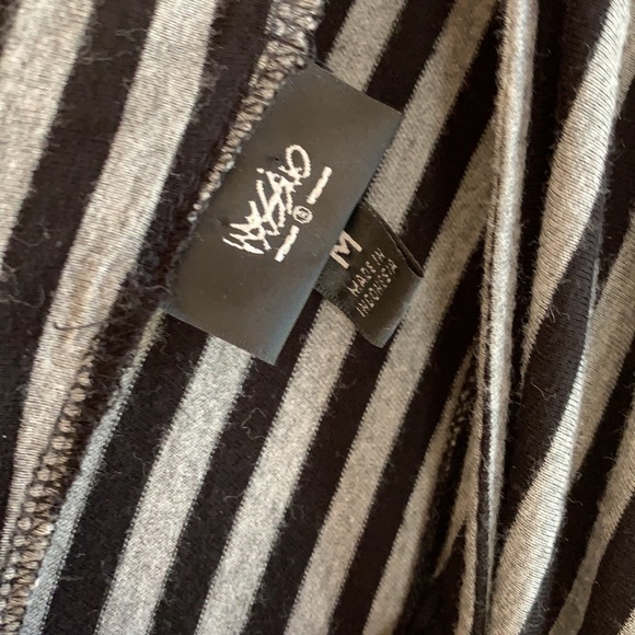 Gray and Black striped dress - Picture 4 of 5